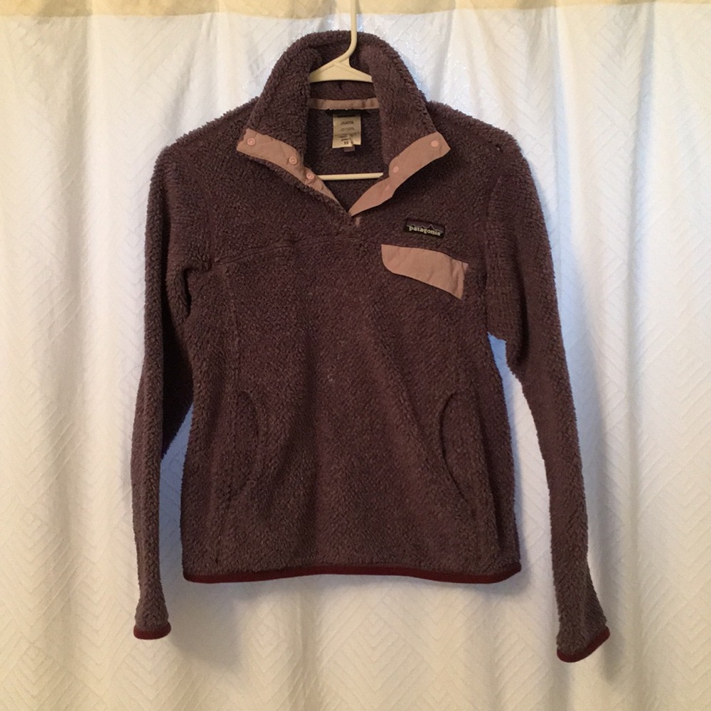 Patagonia Light Purple Sweatshirt